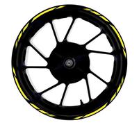 Pegatinas Llantas Moto Calcomanía Reflectante para Llantas De Motocicleta para Yamaha YZF-R1, YZF-R6, YZF-R7, YZFR1, YZFR6, YZFR7, YZF R1, R6 Y R7 Ruedas Calcomanías Kit