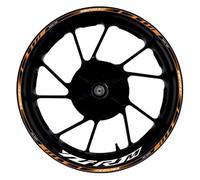 Pegatinas Llantas Moto Calcomanía Reflectante para Rueda De Motocicleta para Yamaha YZF-R1M YZF R1M YZ, Kit Protectores Llanta 17 Pulgadas Ruedas Calcomanías Kit
