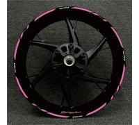 Pegatinas Llantas Moto Calcomanía Reflectante para Rueda De Motocicleta para Yamaha YZFR1 YZF-R1 YZF R1 Kit Pegatinas para Buje Y Protector Llanta Ruedas Calcomanías Kit