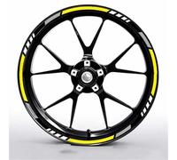 Pegatinas Llantas Moto para BMW Pegatina Reflectante para Rueda Motocicleta 17 Pulgadas Llanta con Rayas Dentro De La Calcomanía del Cubo(17inch 01)