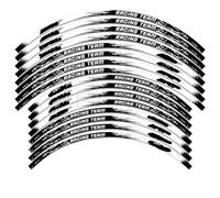 Pegatinas Llantas Moto para CRF 450 Crf 250 L 300L 450x 450r 250r 250f 150l 230 Pegatina para Rueda De Motocicleta Llanta Cinta Reflectante A Rayas(21inche and 19inche2)