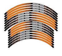 Pegatinas Llantas Moto para CRF450 Crf250 L Crf300L 450x 450r 250r 250f 150l 230 Pegatina Reflectante para Rueda De Motocicleta Llanta Cinta Rayas Cubo(21inche and 19incheD)