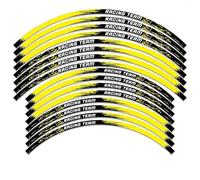 Pegatinas Llantas Moto para CRF450 Crf250 L Crf300L 450x 450r 250r 250f 150l 230 Pegatina Reflectante para Rueda De Motocicleta Llanta Cinta Rayas Cubo(21inche and 19incheC)