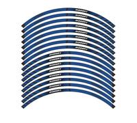 Pegatinas Llantas Moto Pegatinas para Llantas De Motocicleta De 17 Pulgadas para B&MW R1200RT R 1200 RT, Pegatinas Reflectantes para Llantas, Accesorios. Adhesivos Llantas(Color 1)