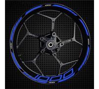 Pegatinas Llantas Moto Pegatinas para Llantas De Motocicleta para para Z1000 para Z 1000, Calcomanías Reflectantes Decorativas Nocturnas Ruedas Calcomanías Kit