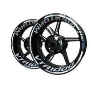 Pegatinas Llantas Moto Pegatinas para Llantas De Motocicleta para VTR1000 VTR 1000, Calcomanías Reflectantes para, Cinta Adhesiva para Bujes Ruedas Calcomanías Kit