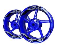 Pegatinas Llantas Moto Pegatinas para Ruedas De Motocicleta para Yamaha FZ6 FZ 6. Juego Reflectantes para Llantas Y Bujes. Cinta Adhesiva Ruedas Calcomanías Kit