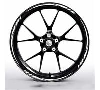 Pegatinas Llantas para Ducati Pegatina Reflectante para Rueda De Motocicleta 17 Pulgadas Llanta con Rayas Dentro La Calcomanía del Cubo(17inch 05)