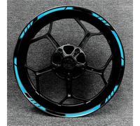 Pegatinas Llantas para Kawasaki para Motocicleta Ninja ZX-6R Pegatina De Llanta Rueda 17 Pulgadas Borde Decorativa con Tipo(7)