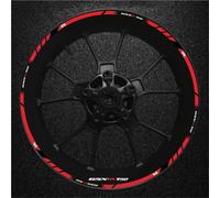 Pegatinas Llantas Pegatinas Para Ruedas Motocicleta Para Suzuki GSX-R750 Gsxr 750R 750 R, Calcomanías Ruedas, Calcomanías Reflectantes Llantas, Calcomanías Bujes Borde Ruedas Moto Pegatina(Color 4)