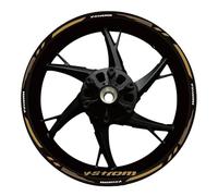 Pegatinas Llantas Pegatinas Reflectantes Para Llantas Motocicleta para Suzuki V-strom GSXR600 GSX R600 GSX-R600 Adhesivos Ruedas Adhesivos Para Bujes Ruedas Borde Ruedas Moto Pegatina(Color 21)