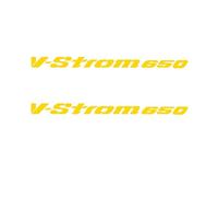 Pegatinas Luminosas Motocicleta, Accesorios para S&uzuki V-Strom 650 XT, V Strom Vstrom650, Vstrom650DL Y Vstrom650XT.(Gold)