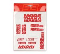 Pegatinas Marc Marquez, Campeón del Mundo Moto GP MORE THEN A NUMBER