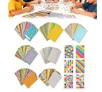 Pegatinas marco de fotos película 146 unidades, adhesivas decorativas para fotos instantáneas, tamaño mini, estilo colorido para fiestas escolares y cumpleaños