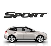 Pegatinas metálicas 3D para coche - Emblemas y logotipos cromados en relieve | Decoración lateral, ala trasera y maletero estilo deportivo para coches, camiones, SUV y vehículos deportivos