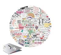 Pegatinas motivacionales españolas, pegatinas impermeables de incentivo - Citar pegatinas motivacionales - Cita de pegatinas motivacionales para adolescentes, maestros y estudios