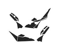 Pegatinas Moto Adhesivo De Protección para Todo El Cuerpo Motocicleta para ADV 350 ADV350 ADV 2025 Calcomanía Armadura Esmerilada Gruesa, Accesorios