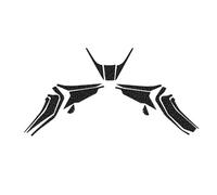 Pegatinas Moto Adhesivo De Protección para Todo El Cuerpo Motocicleta para ADV 350 ADV350 ADV 2025 Calcomanía Armadura Esmerilada Gruesa, Accesorios