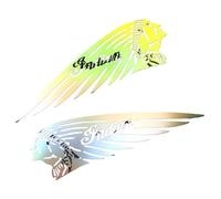 Pegatinas Moto Pegatinas de diseño indio for lado izquierdo y derecho, calcomanías de tanque de combustible for motocicleta, logotipo impermeable, decoración for casco de motocicleta, 2 uds. Protector