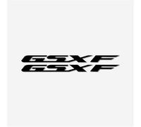 Pegatinas Motocicleta, Accesorios Moto, Depósito Combustible, Ruedas, Casco, Cuaderno, Equipaje, Pegatina Reflectante para S&uzuki GSXF(Non-Reflective Black)