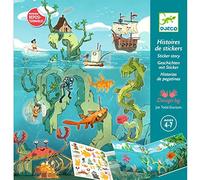 Djeco Pegatinas Las Aventuras En El Mar