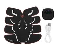 Pegatinas musculares Parche muscular abdominal Entrenamiento físico Máquina de ejercicio Entrenador muscular para reducción y modelado de grasa(1 host 1 belly stick)