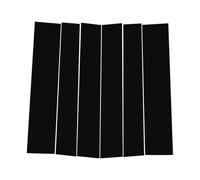 Pegatinas Negras para el Pilar B de Coches Buwei Stream RP6-RP8, Cubiertas para embellecedores de pilares de Ventanas con Adhesivo 3M, Protector de Marco de Puerta, protección Exterior.