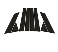 Pegatinas Negras para el Pilar B del MG4 EV 2023, Cubiertas para embellecedores de pilares de Ventanas con Adhesivo 3M, Protector de Marco de Puerta para protección Exterior.