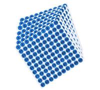 Pegatinas numeradas - 7 pegatinas para números de inventario, etiquetas, cajas, cajas de herramientas, taquillas, interiores y exteriores, clasificación: 2,5 cm, pegatinas adhesivas redondas, 1 a 100