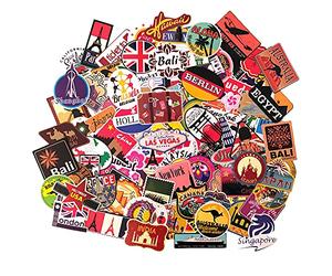 Pegatinas Países Ciudades Maletas Viajes Equipajes Bolsas Vinilos Viajes Scrapbooking Laptops Macbook Portátiles vscol Stickers Travel Pegatinas de Turismo Paises del Mundo
