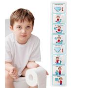 Pegatinas Para Aprender A Ir Al Baño - Tabla De Recompensas Para Aprender A Ir Al Baño | Horario Visual De Entrenamiento Para Ir Al Baño | Enseñar A Los Niños A Usar El Baño El Cuadro De Rutinas