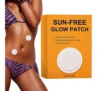 Pegatinas para Bronceado 7 Piezas Bronceador Corporal para la Piel