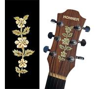 Pegatinas para cabeza de guitarra - Flores Vine, H-119FV-WT