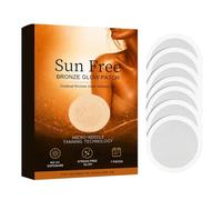 Pegatinas Para Cama Solar - Suministros de bronceado sin sol, con brillo natural duradero,Set de 7 Parches Autobronceadores Corporales - para Interior, Exterior, Hogar, Viaje, Playa, Sol, Cuello, Braz