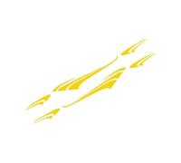 Pegatinas Para Carrocería De Coche, 6 Uds., Para Carnavan Van Touring Car(Glossy Yellow)