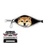 Pegatinas para coche | Calcomanías Exteriores Patrón Cremallera Animal - Pegatinas Impermeables para Parachoques,Portátil, espejo, salpicadero, camión, remolque, parabrisas