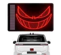 Pegatinas Para Coche - Diseño de Advertencia con Expresión Espeluznante Solar y Resistentes al Agua - Adhesivos Decorativos Impermeables de Seguridad,Para Moto, Bicicleta, Remolque, Camión, Bici, Segu