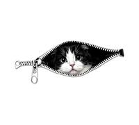 Pegatinas Para,Decoración Exterior con Cremallera Animal Patrón para Vehículos,Impermeable Coche Parachoques Pegatinas - Para Parabrisas Remolque Camión Tablero Espejo Vidrio Y Ordenador Portátil
