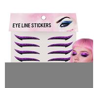 Pegatinas para delineador de ojos para mujeres | Cinta adhesiva para sombra de ojos | Adhesivo de larga duración para salidas de baile de viaje escena madres