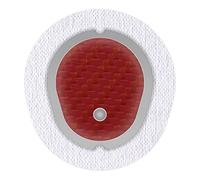 Pegatinas para Dexcom G7 Sensor 2 x Carbon myDili Diabetes Accesorios Color Rojo Geranio