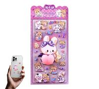 Pegatinas para | Diseños Adhesivos para Scrapbook - Calcomanías de Animales Lindos | Para Carcasas de Teléfono Ordenadores Cumpleaños Actividades Manuales Cursos Recompensas Regalos