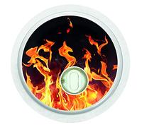 Pegatinas para FreeStyle Libre 3 Sensor 2 x Llamas myDili Diabetes