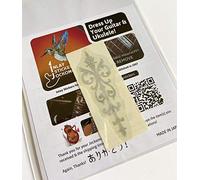 Pegatinas para guitarra y ukelele, linterna pequeña