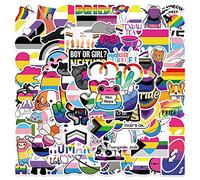 Pegatinas para Homosexualidad 100Pcs para ordenador portátil, pegatinas de vinilo de bomba, paquete para casco, equipaje, ordenador, monopatín, coche, motocicleta, calcomanía para adultos