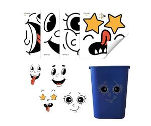 Pegatinas para inodoros | Calcomanías autoadhesivas extraíbles, pegatinas de pared decorativas, para cocina, refrigerador, cubo de entrada, jardín, interior, exterior, patio y jardín