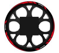 Pegatinas para Llantas De Motocicleta, Calcomanía, Cinta Rayas para Cubo para BMW F900R F800R F900XR S1000RR S1000R S1000XR R1200R R1250RS Calcomanía llanta(Color1)