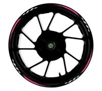 Pegatinas para Llantas De Motocicleta para CB750 CB 750 Calcomanías para Rueda Delantera Trasera 17 Pulgadas Motocicleta Pegatinas Llanta Reflectantes Modificadas(007)