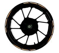 Pegatinas para Llantas De Motocicleta para GSX-R1000 GSXR1000 Accesorios Motocicleta Pegatinas Rueda Delantera Trasera 17 Pulgadas Carenado Llanta Reflectantes Decoración(11)