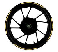 Pegatinas para Llantas De Motocicleta para Hornet 900F Calcomanías Rueda Delantera Trasera 17 Pulgadas Accesorios Motocicleta Pegatinas Llanta Reflectantes Modificadas(010)