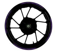 Pegatinas para Llantas De Motocicleta para Kawasaki Z1000SX Motocicleta 17 Pulgadas Cubierta Delantera Trasera Pegatina Rascar Rueda Llantas Reflectantes Impermeables Modificadas(008)